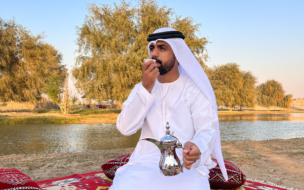 morning heritage safari of al marmoom oasis by vintage mercedes-11 morning heritage safari of al marmoom oasis by vintage mercedes-11