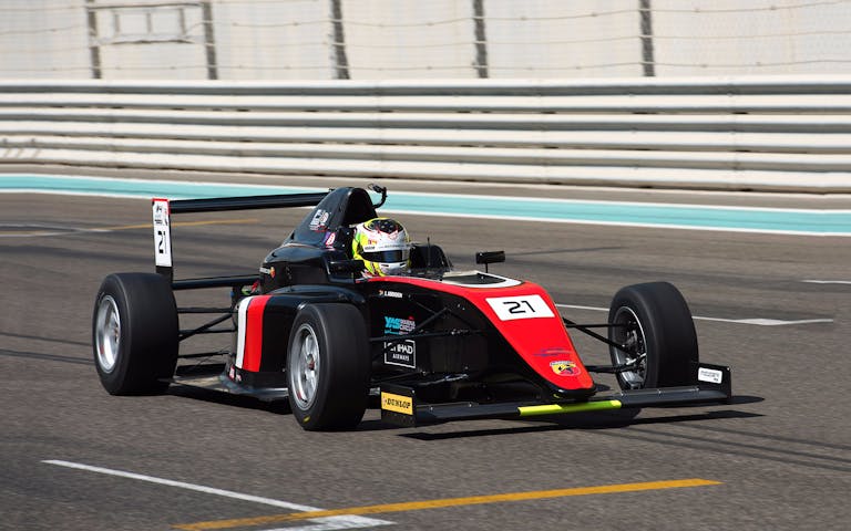 single seater track car