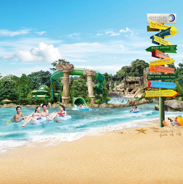 Don’t miss these exciting rides at Adventure Cove Waterpark!