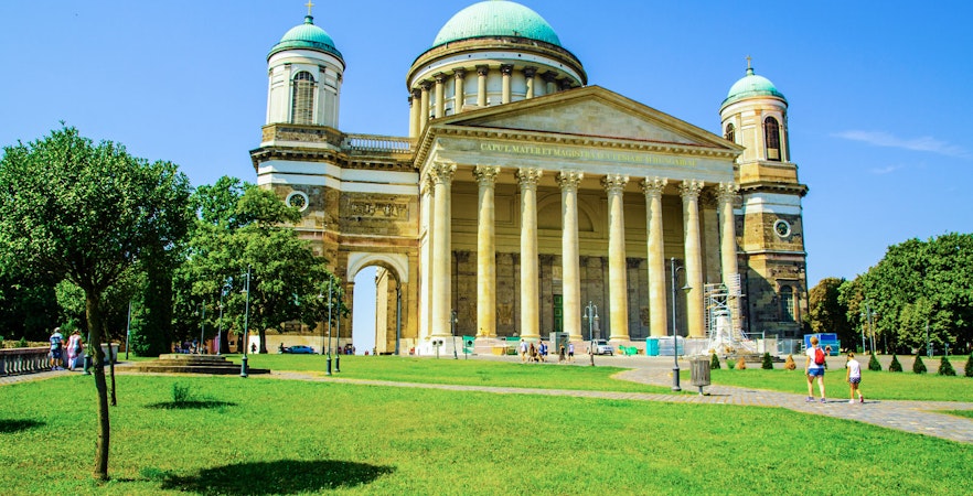 Esztergom Basilica on Danube Bend tour from Budapest.
