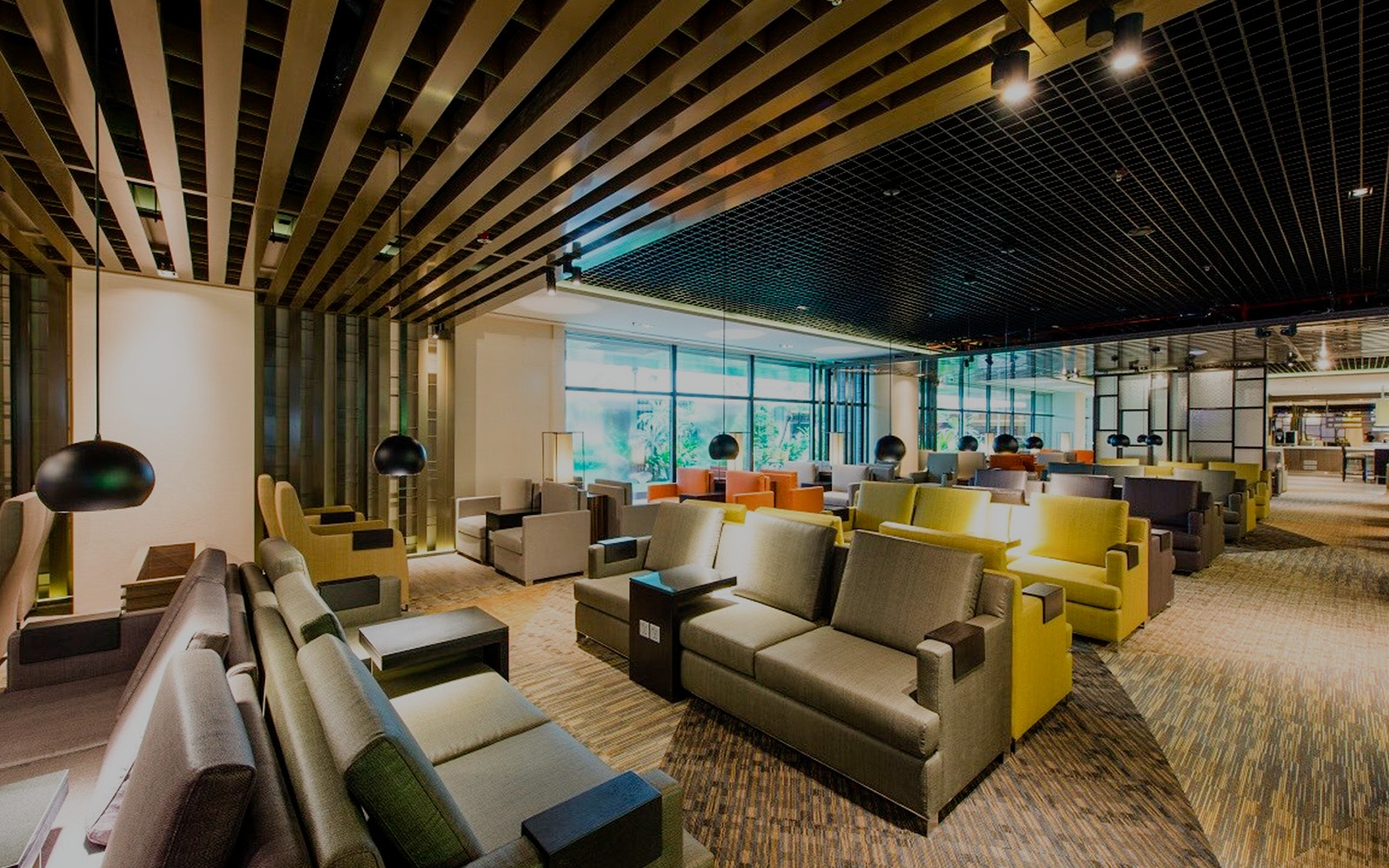 Interiors of Changi Lounge