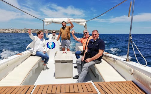 Ortigia Island and Sea Caves Boat Excursion