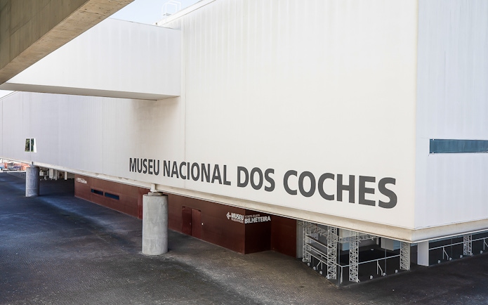 National Coach Museum entrance in Lisbon, Portugal.