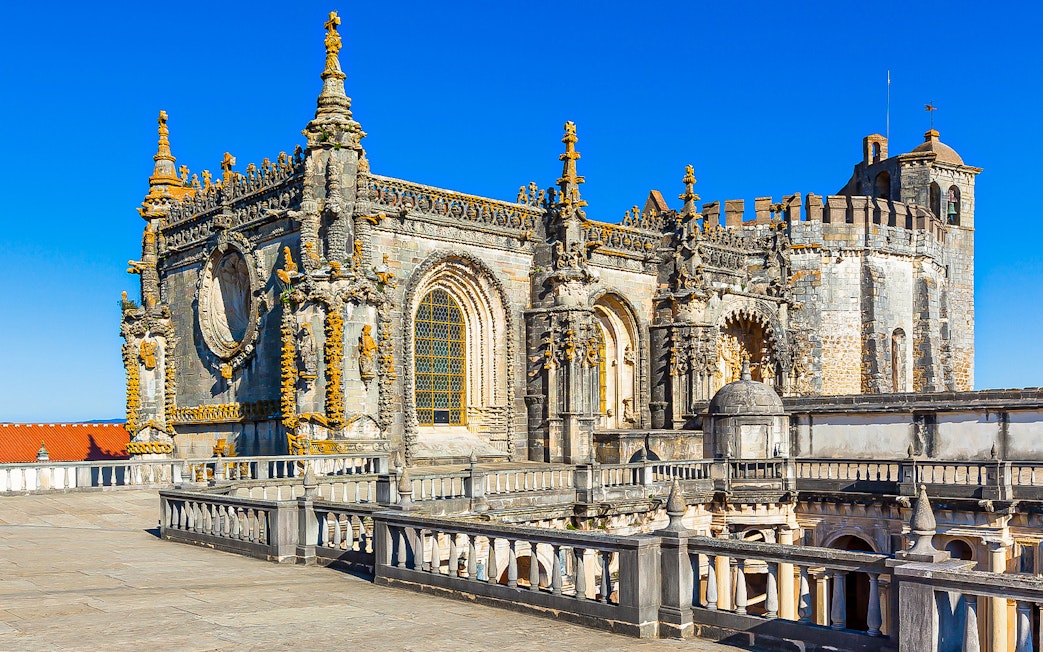 Tomar Convent of Christ, a key site on the Knights Templar Tour from Lisbon.