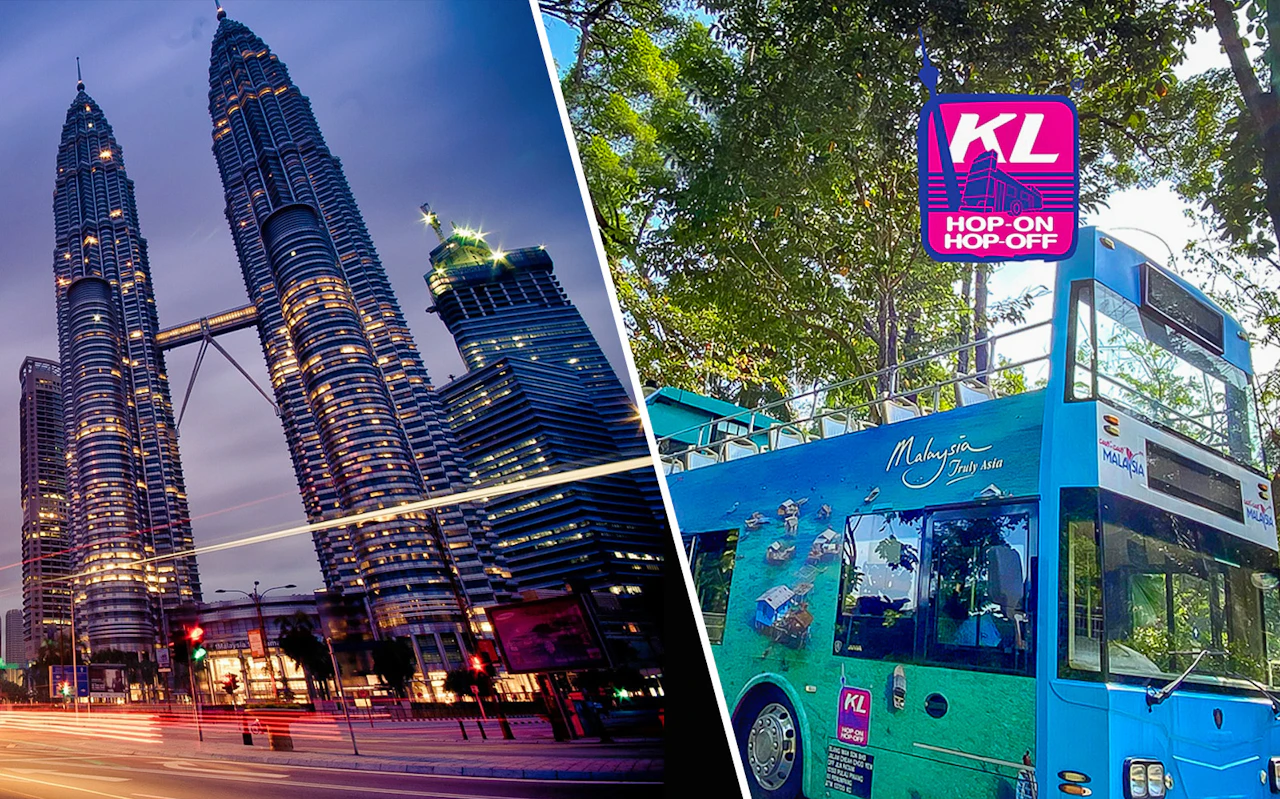 Combo: Biglietti per le Torri Gemelle Petronas + Tour in autobus Hop-on Hop-off di Kuala Lumpur — 3