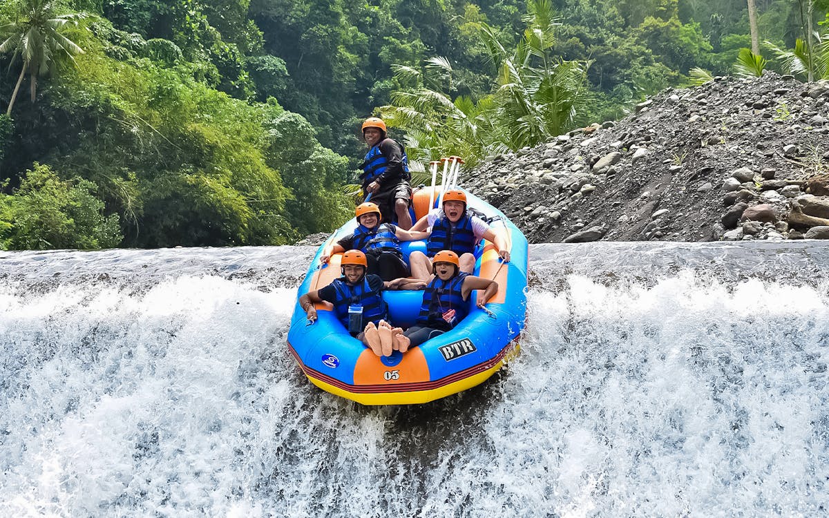 white water rafting on telaga waja river by btr-15 white water rafting on telaga waja river by btr-15