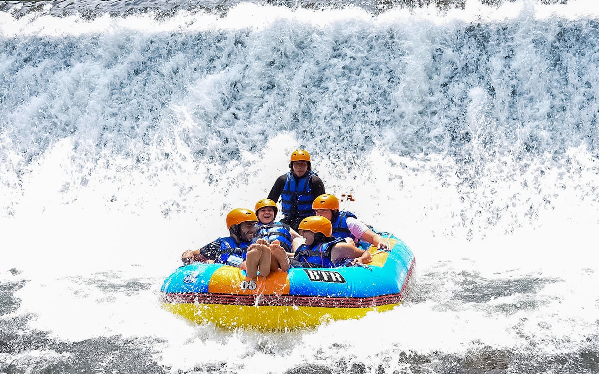white water rafting on telaga waja river by btr-13 white water rafting on telaga waja river by btr-13