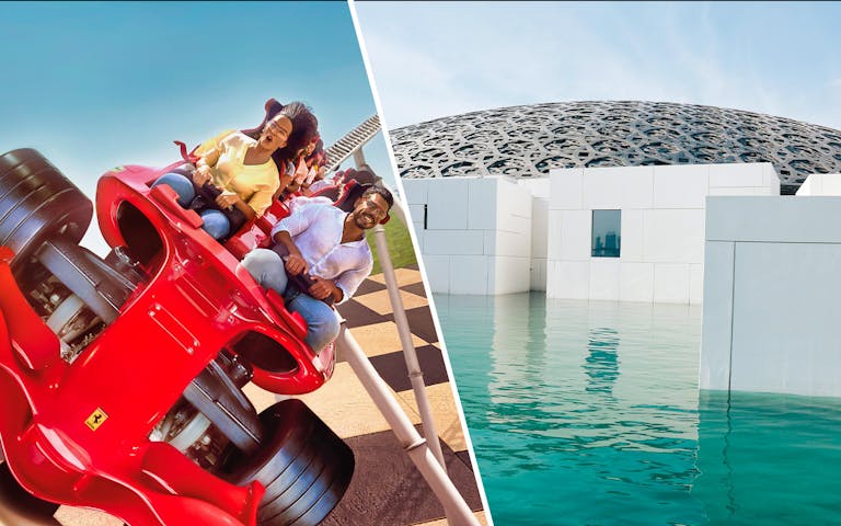 Combo Save 15%: Ferrari World Tickets + Free Skip the Line Louvre Abu