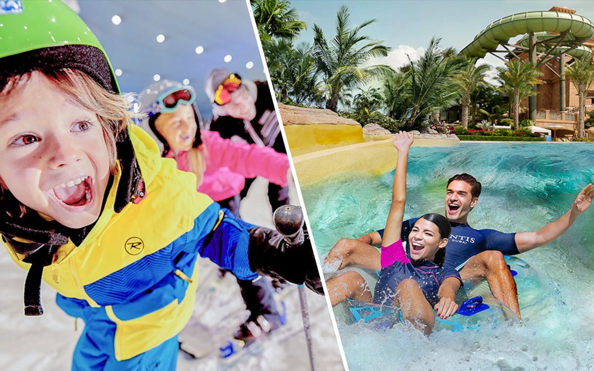 combo: ski dubai snow classic pass + aquaventure waterpark tickets-2 combo: ski dubai snow classic pass + aquaventure waterpark tickets-2