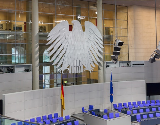 Reichstagsgebäude in Berlin