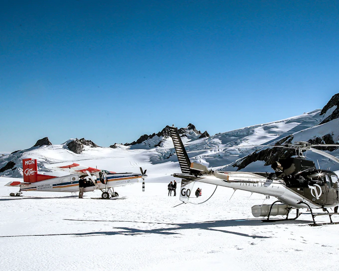 Ultimate Alpine Experience: Skiplane and Helicopter Combo Flight (Product 19484)