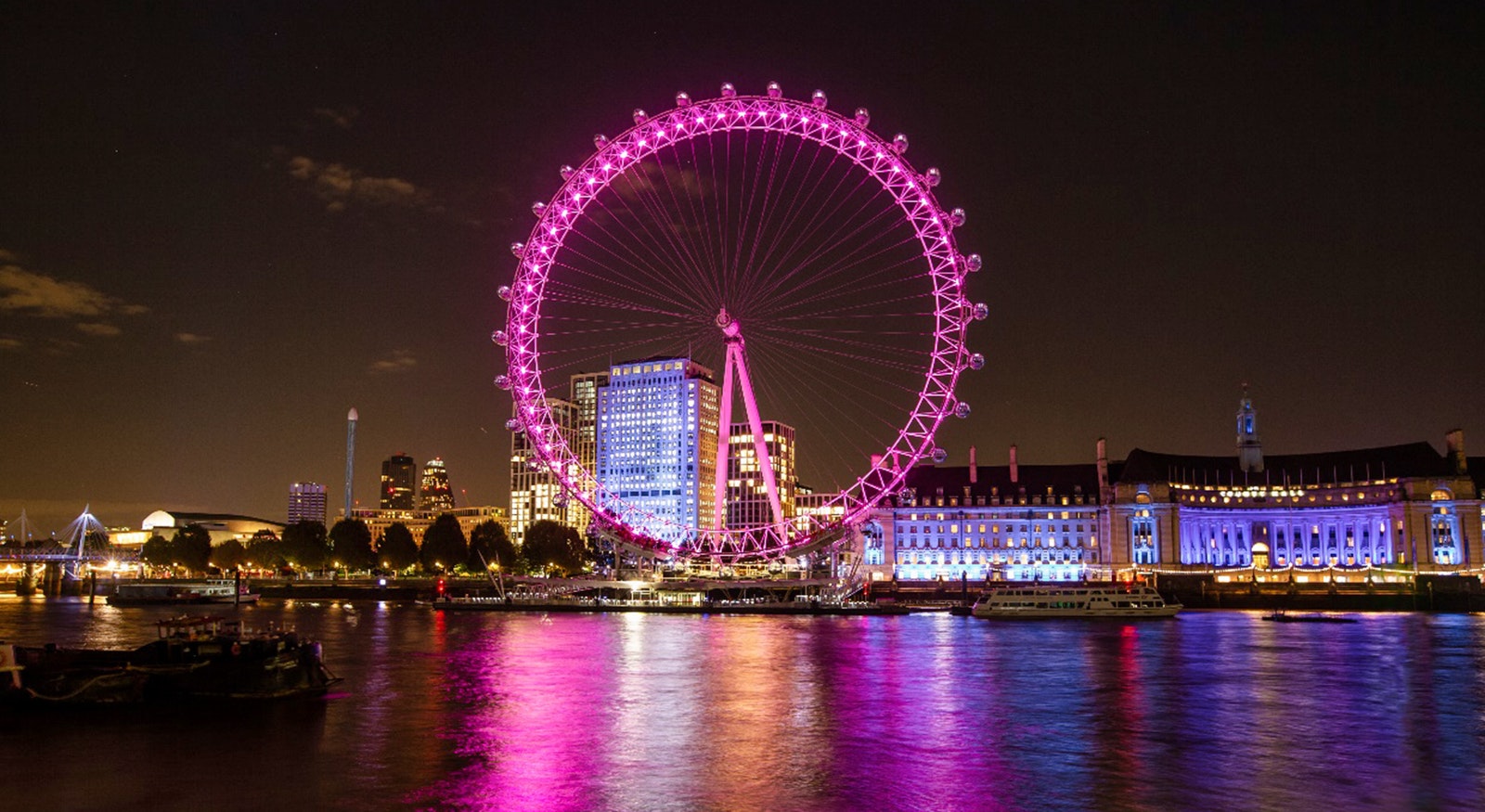 London Eye fireworks