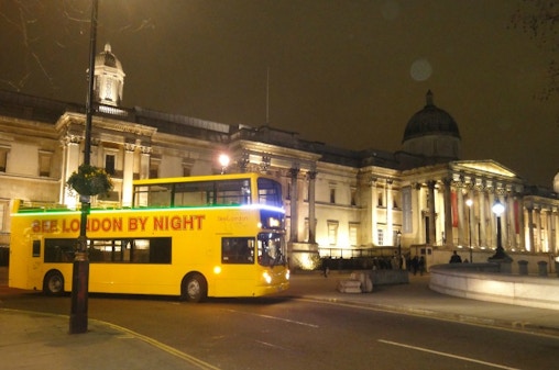 Veja Londres à noite