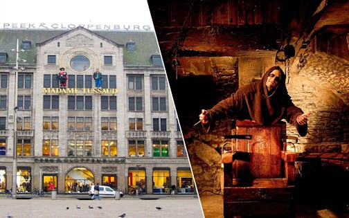 Schnelleinlass zu Madame Tussauds Amsterdam + The Amsterdam Dungeon