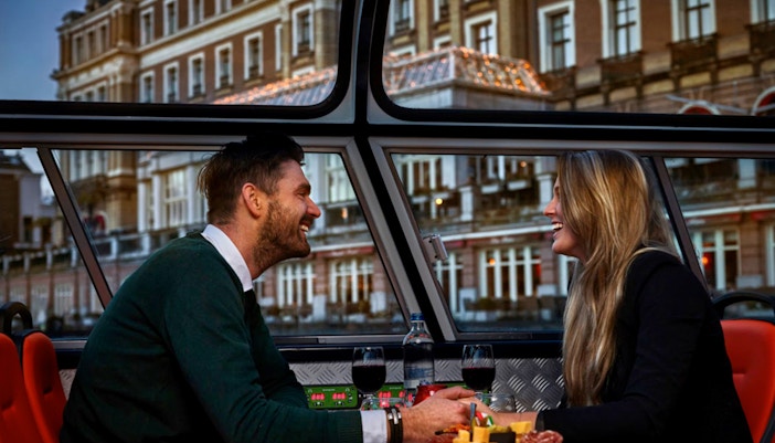Cruise through the Canals on Valentine's Day in Amsterdam