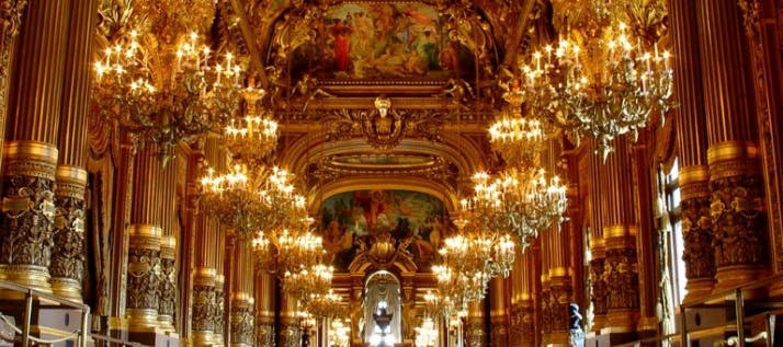 paris in january - palais garnier