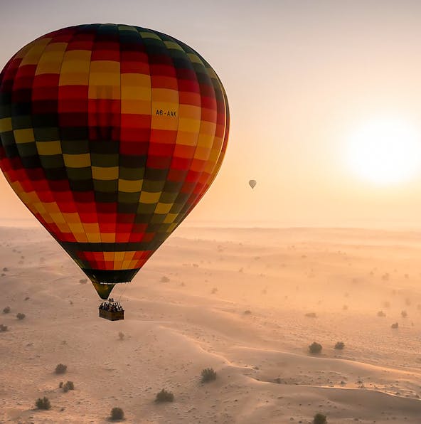 The ultimate Hot Air Balloon adventure in Dubai