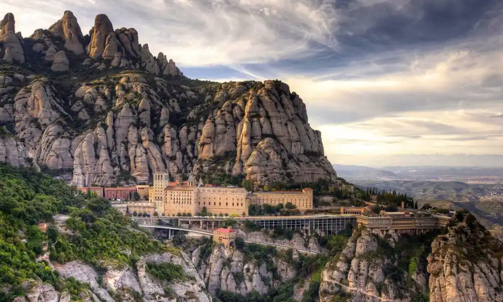 Montserrat from Barcelona