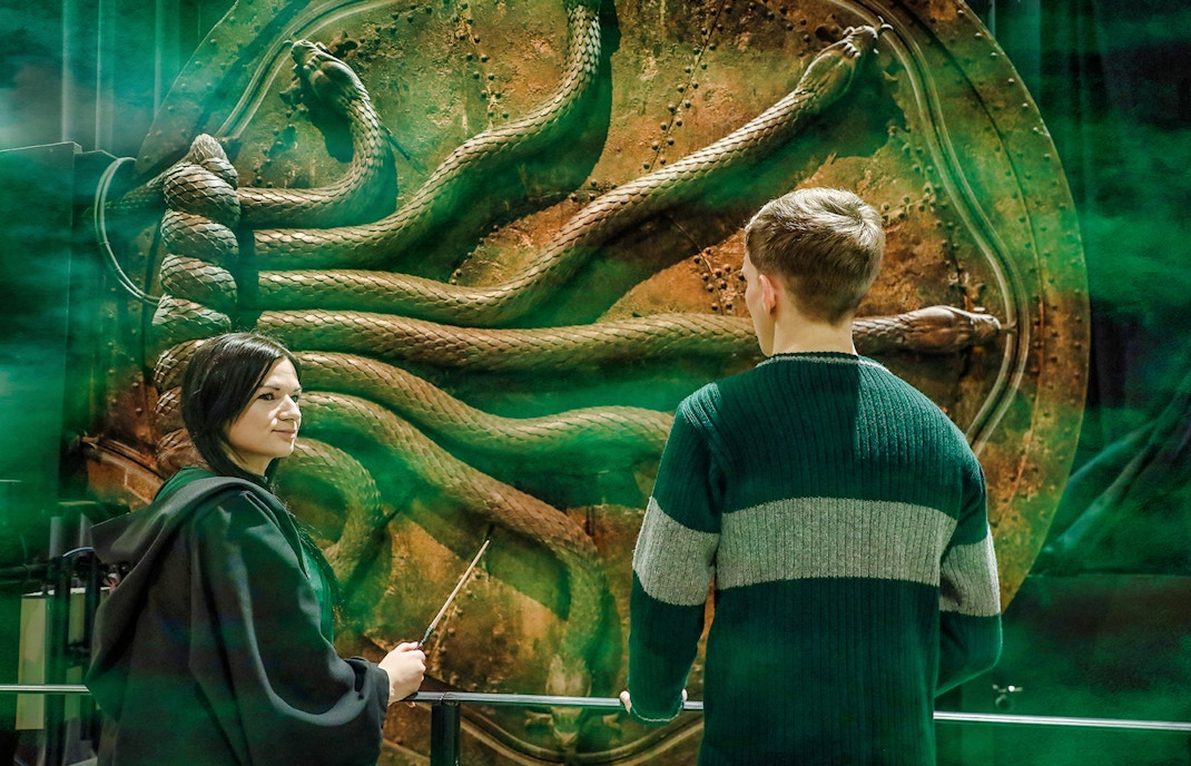 Warner Bros. Studio Harry Potter Tour with Transfers from London, showcasing Hogwarts model.