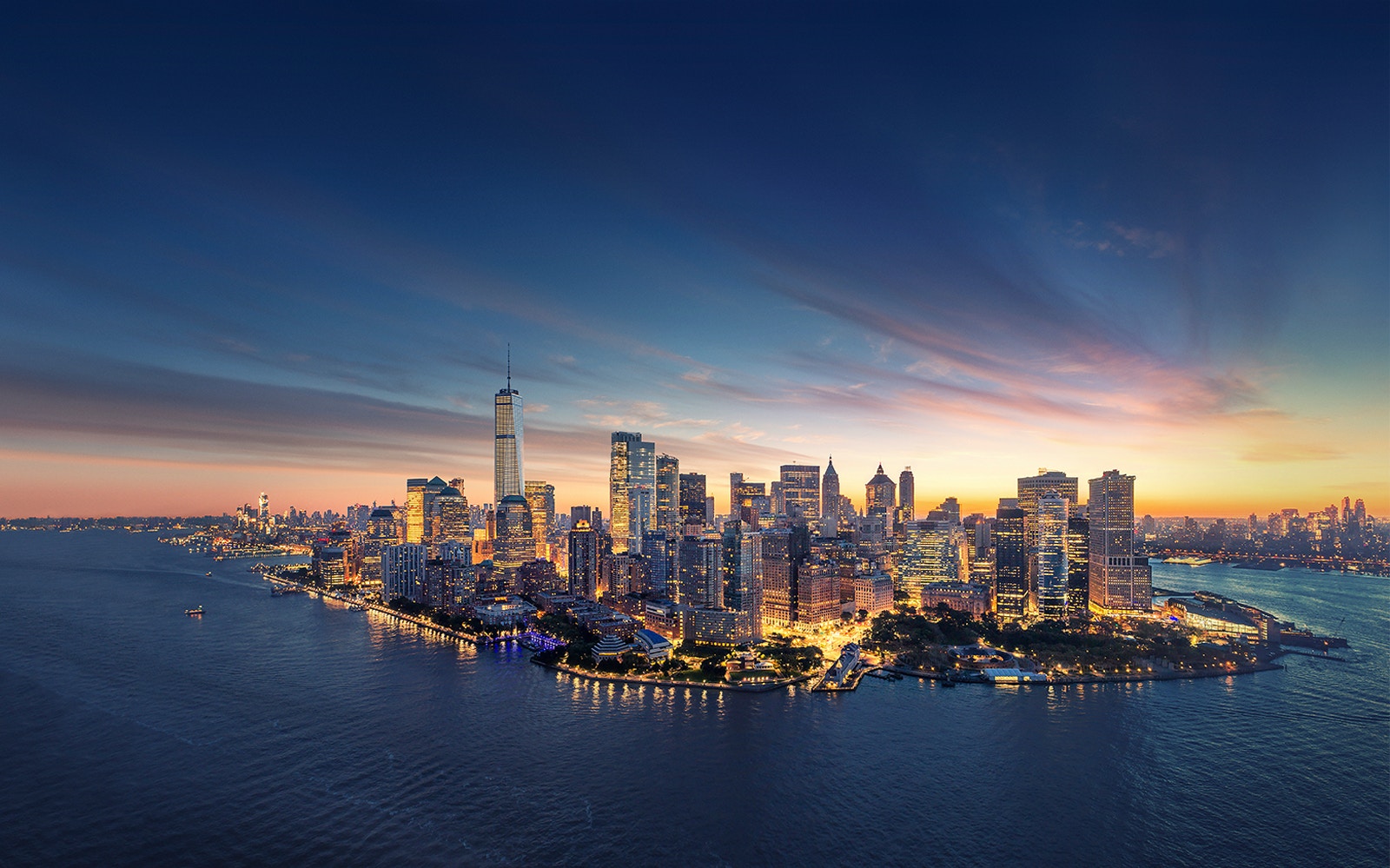 One World Observatory at Night