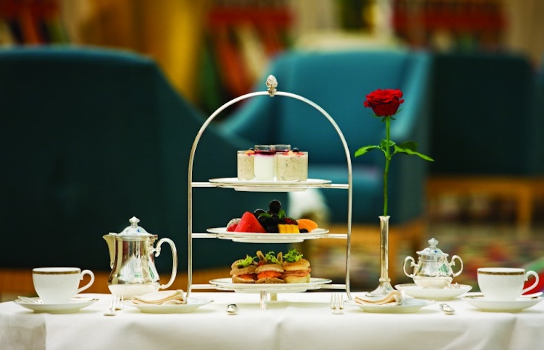 High tea at Burj Al Arab