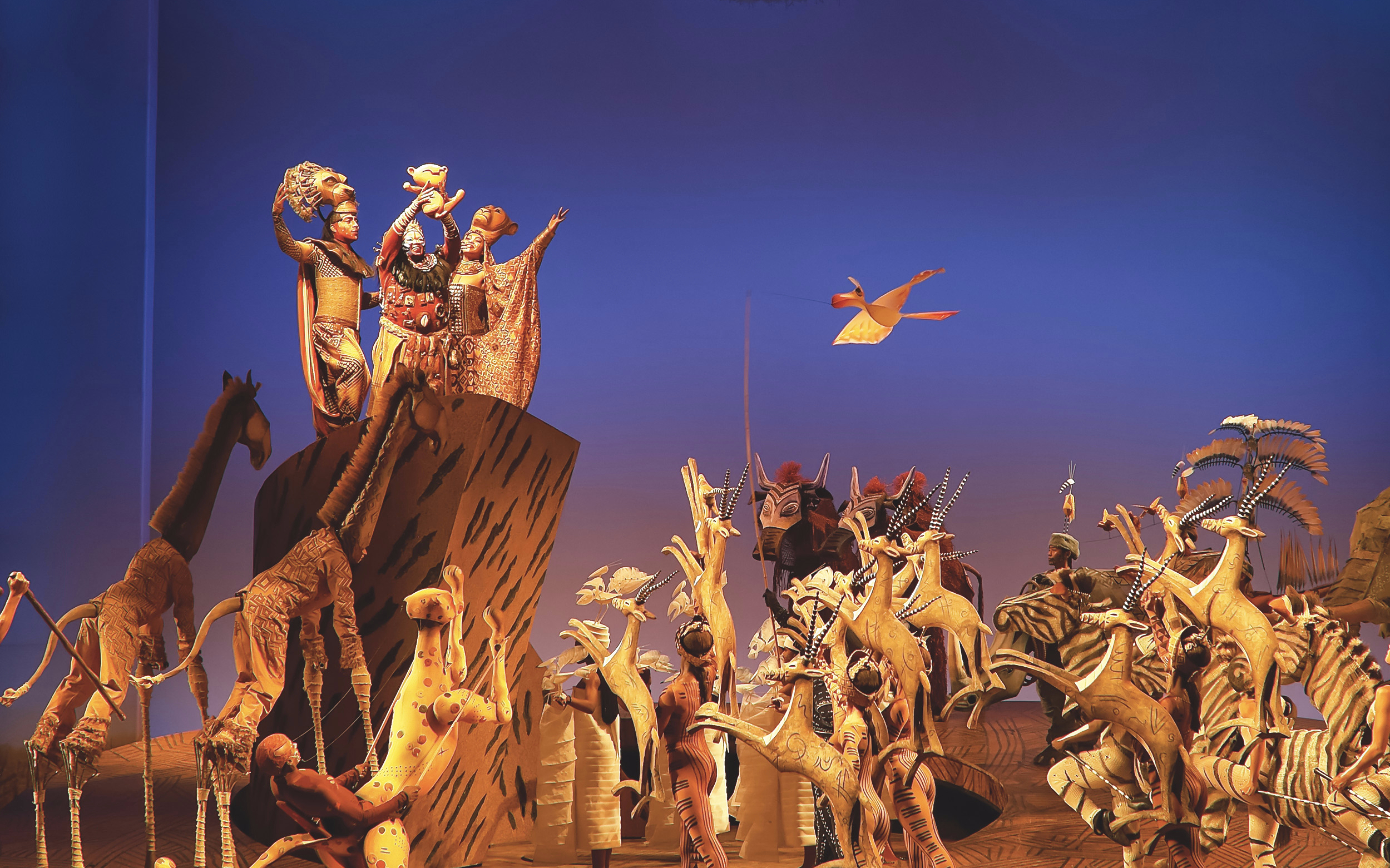 download lion king broadway how long is the show