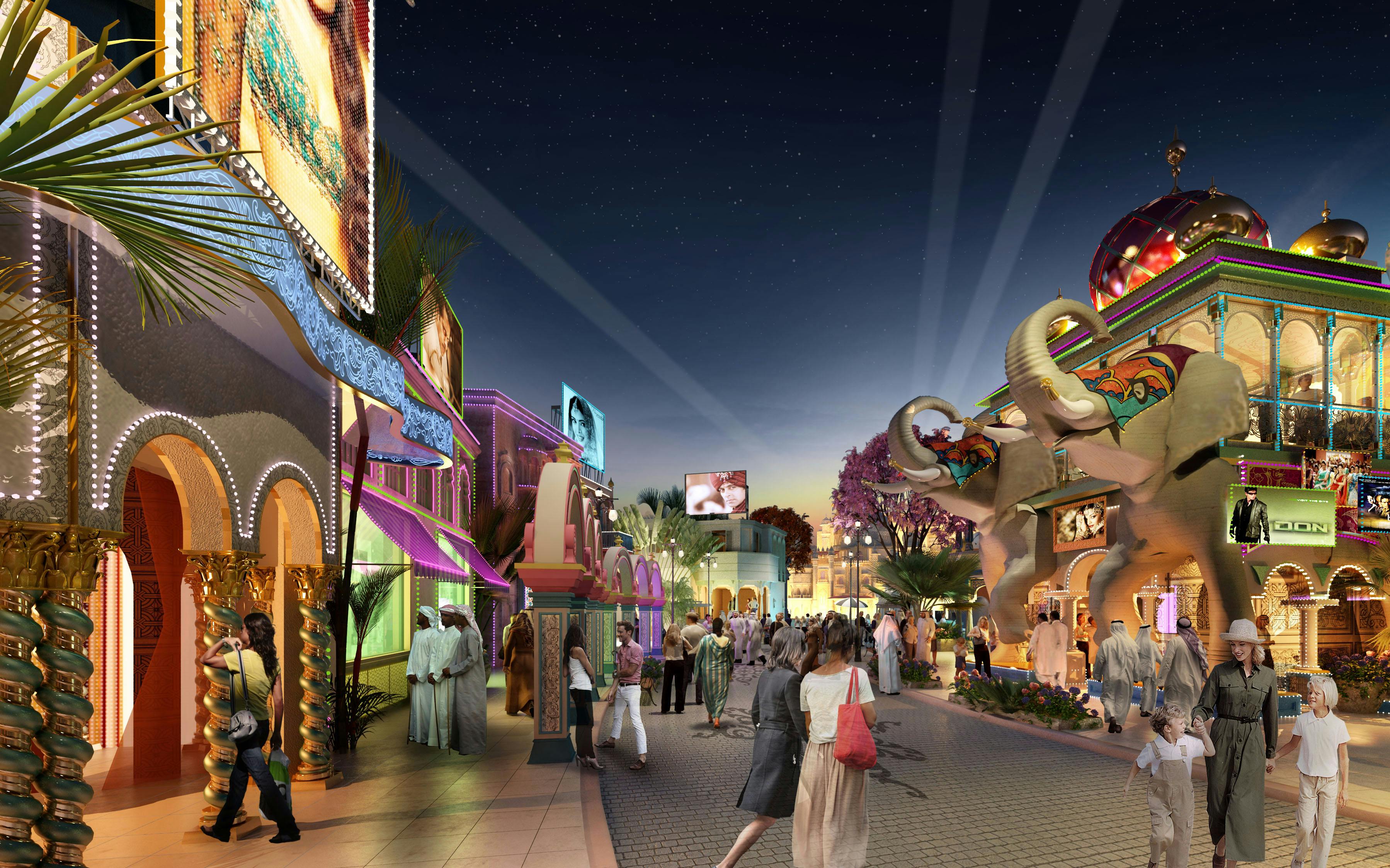 Дубай парк развлечений Дубай парк развлечений