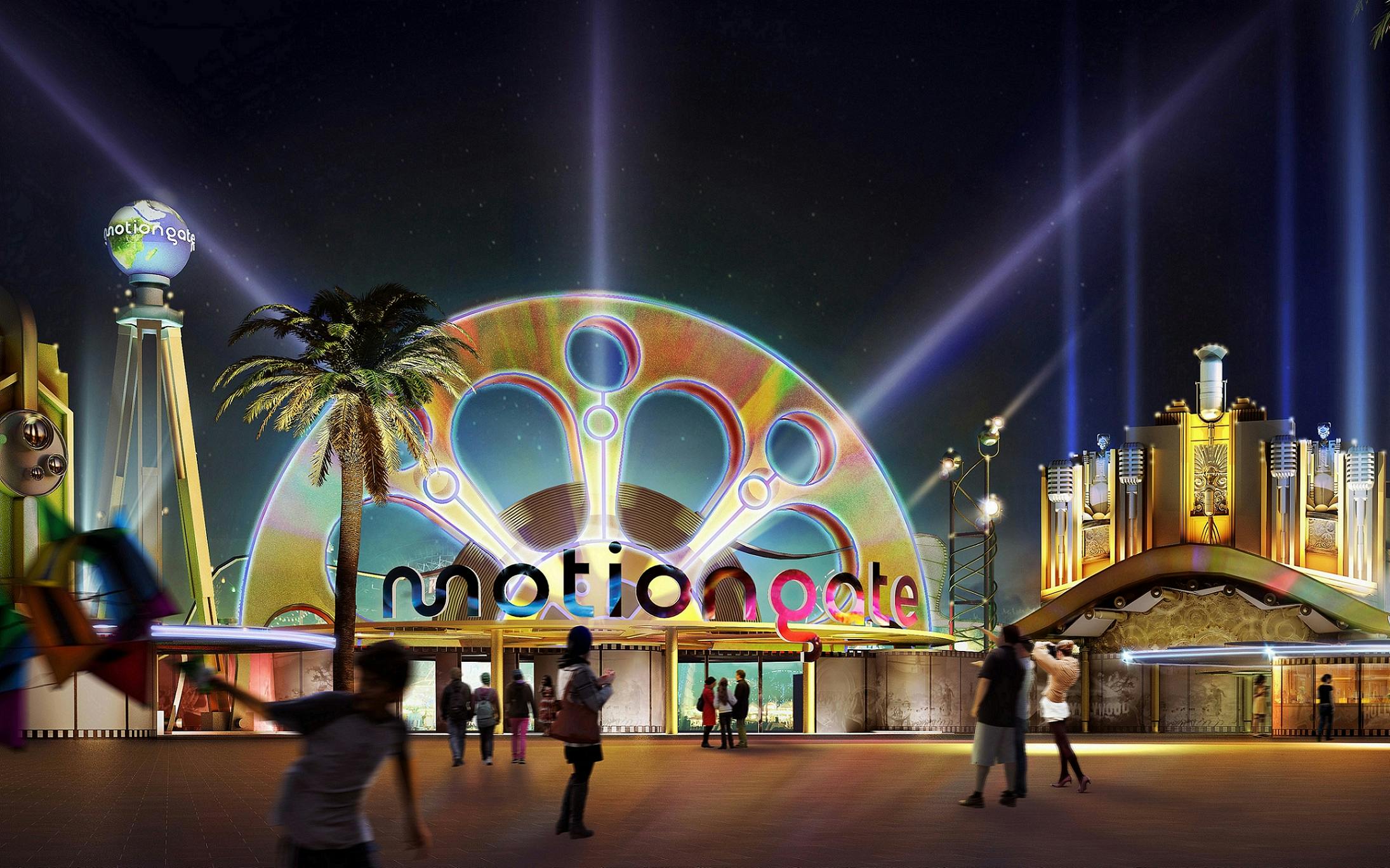 Парк motiongate в дубае Парк motiongate в дубае