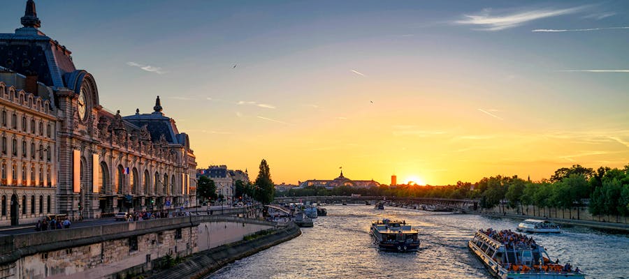 paris in november - seine cruise