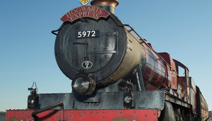 Hogwarts Express train at Universal Orlando Resort.