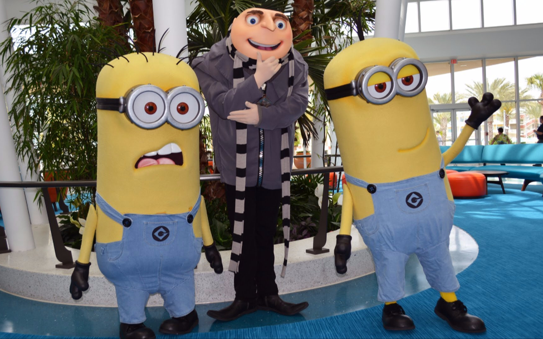 Characters from Despicable Me at Universal Orlando