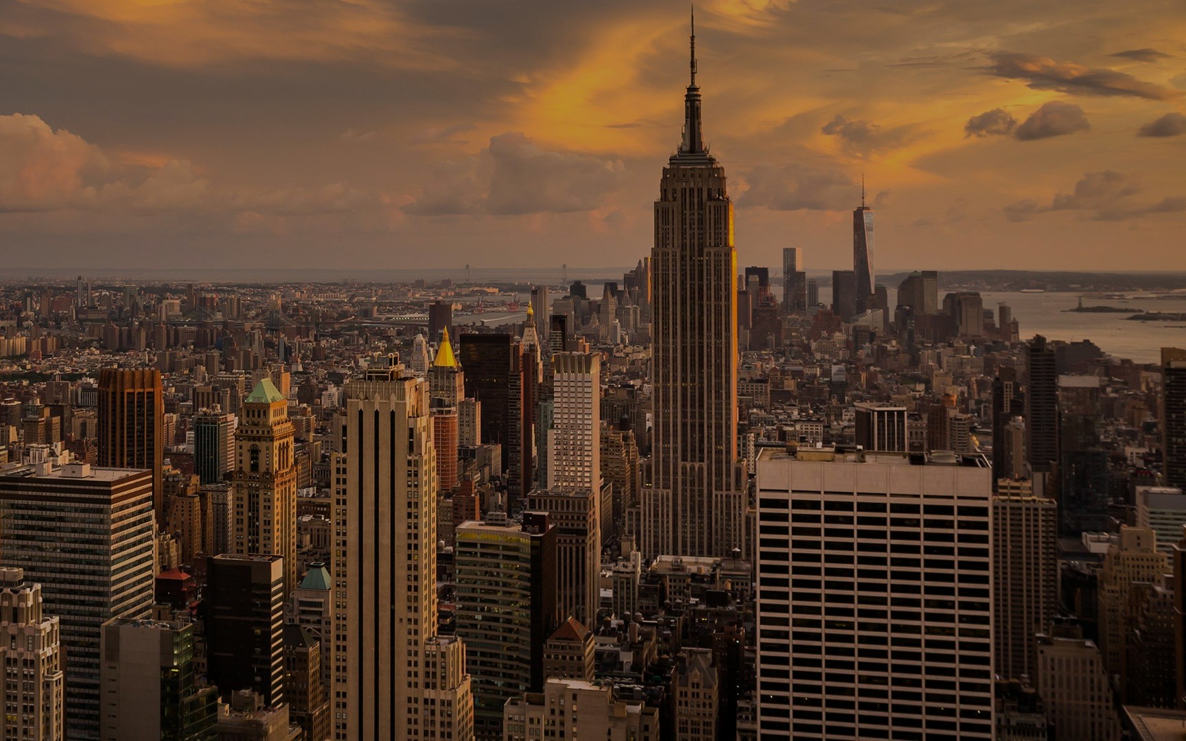 Empire State Building sunset
