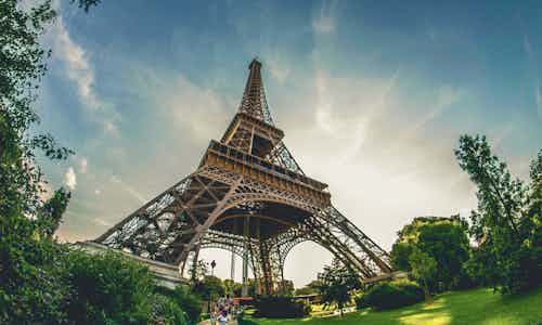 paris in september - eiffel tower