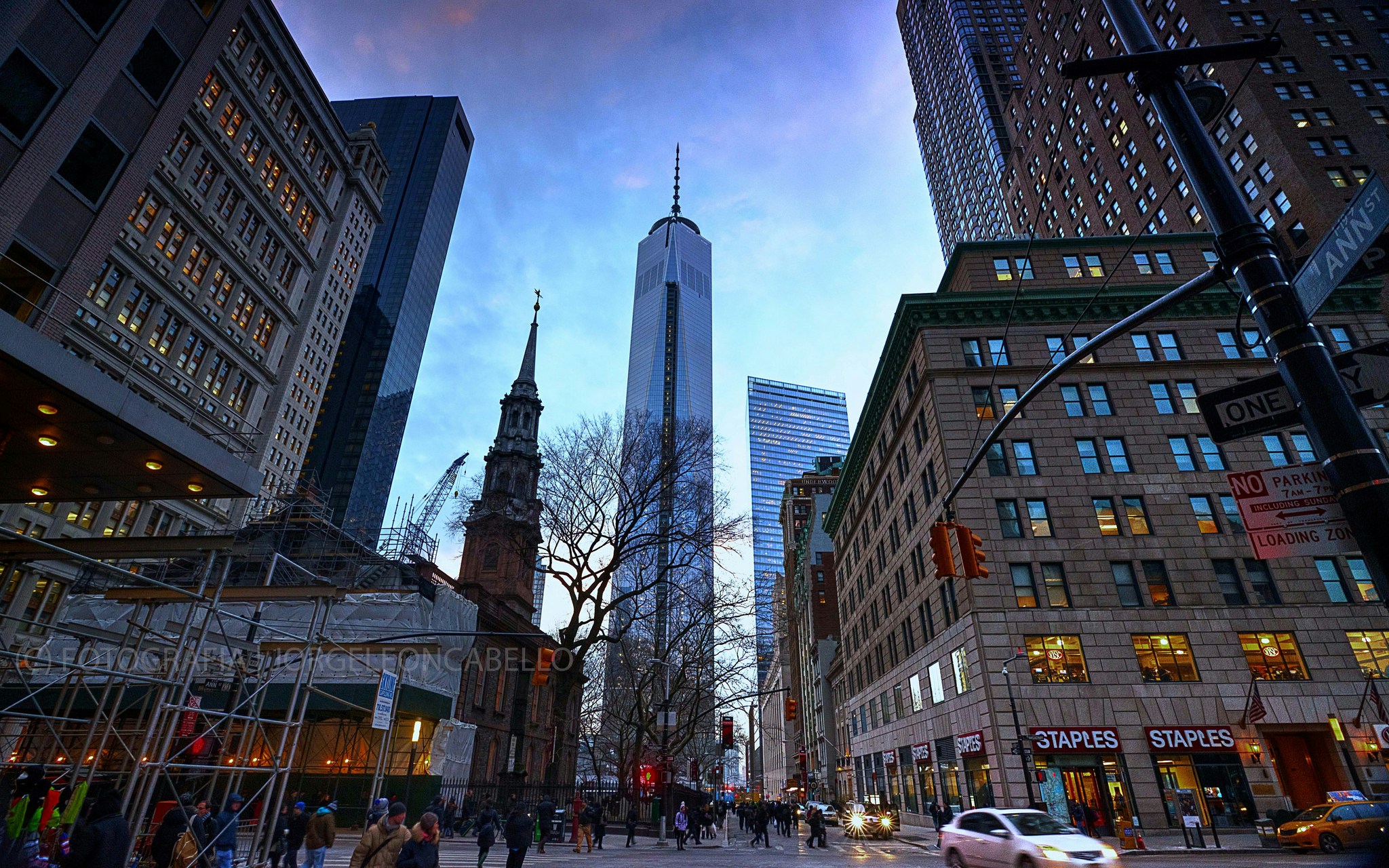 One World Observatory at Night