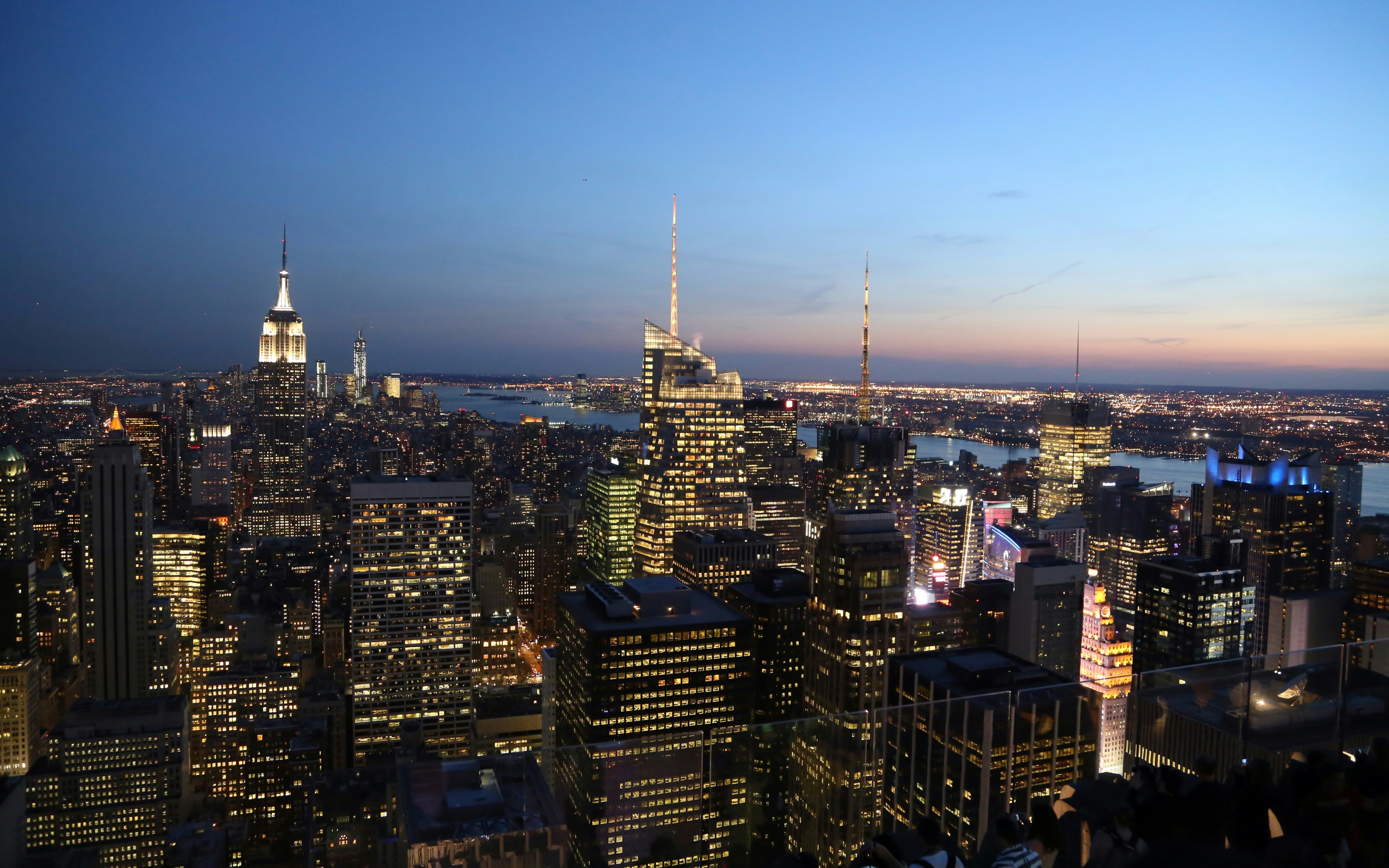 Vuelo nocturno en helicóptero Nueva York