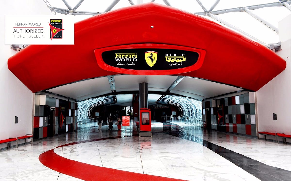 Ferrari World With Quick Pass With Transfers Dubai Tickets