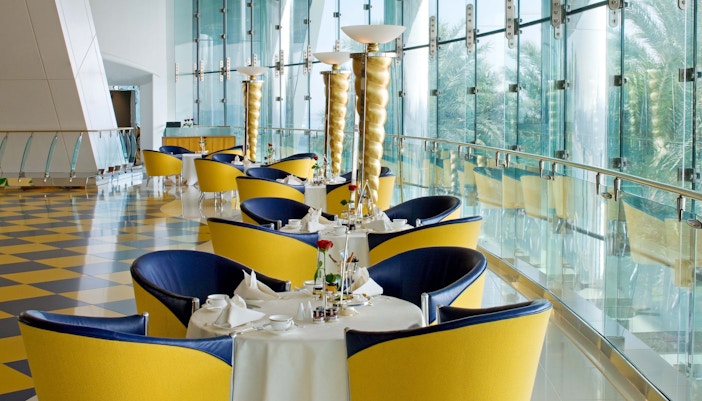 Sahn Eddar, Burj Al Arab