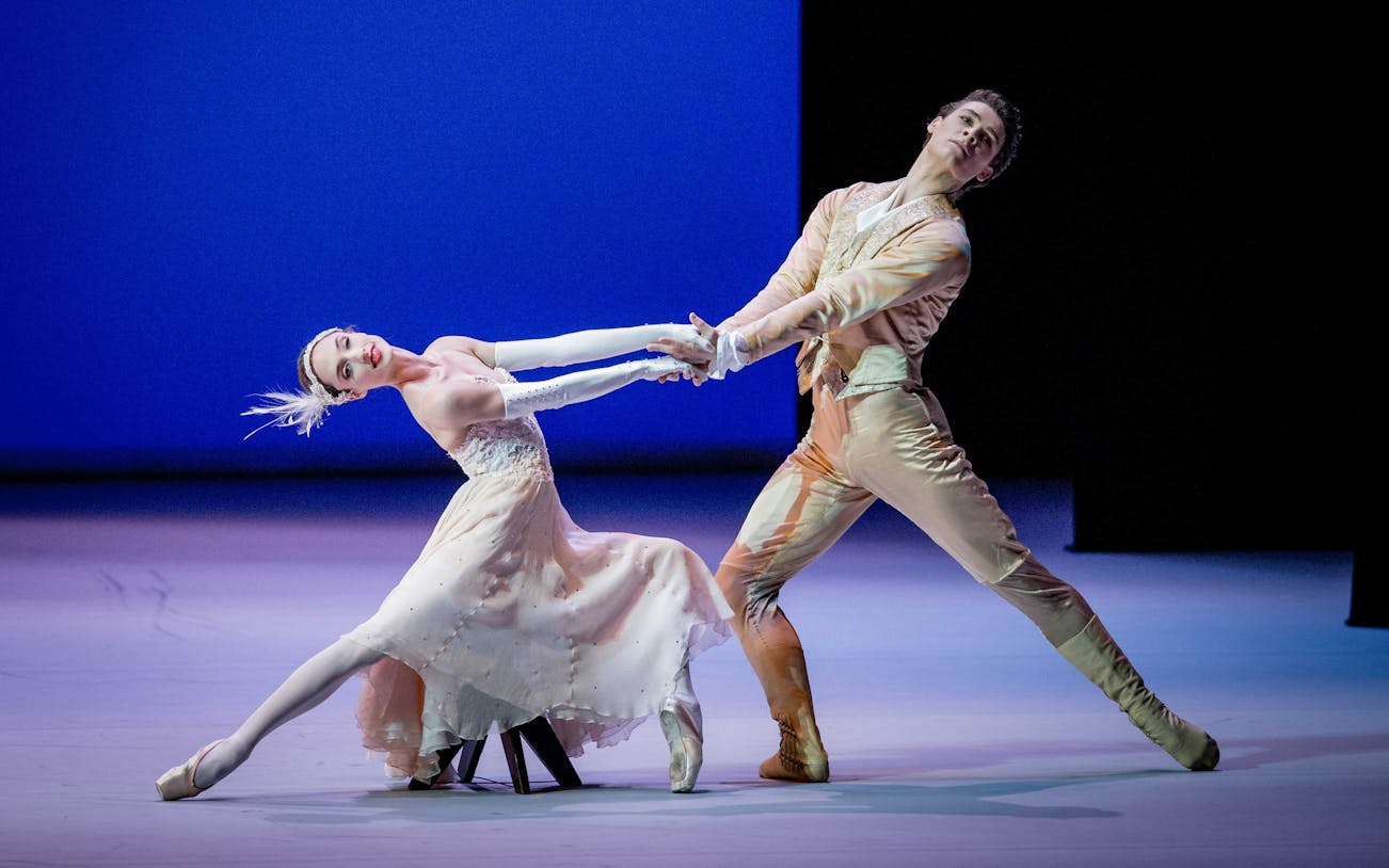 Ballet dancers performing at the Ballet Grand Gala, Emirates Palace.