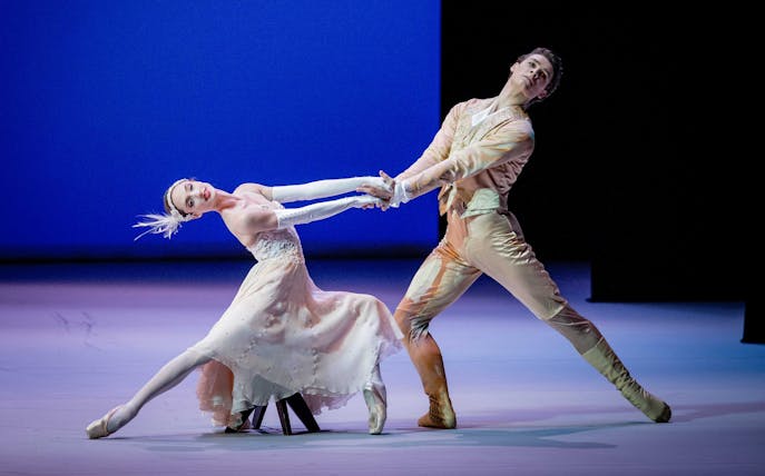 Ballet dancers performing at the Ballet Grand Gala, Emirates Palace.