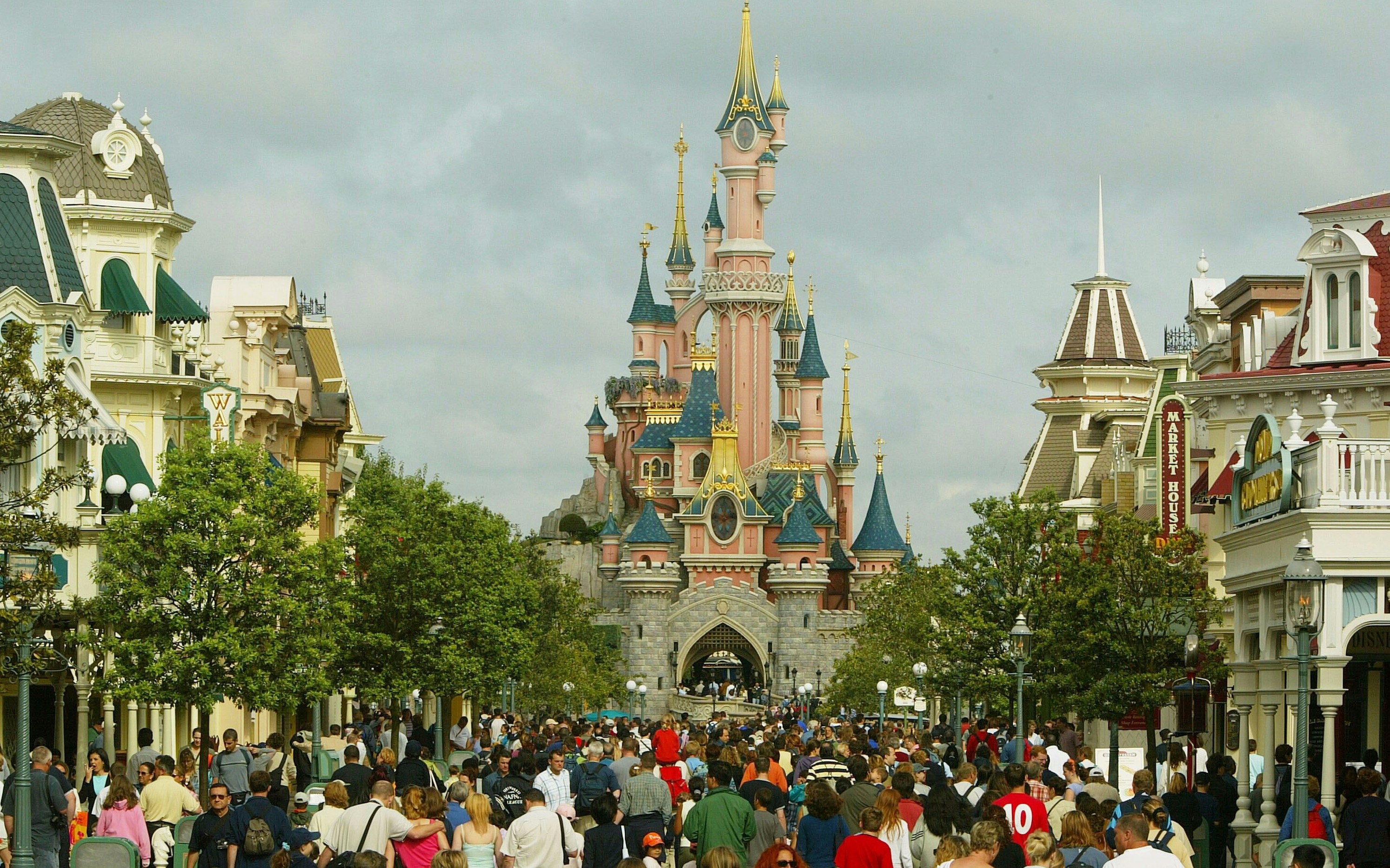 Milieu de Main Street U.S.A.